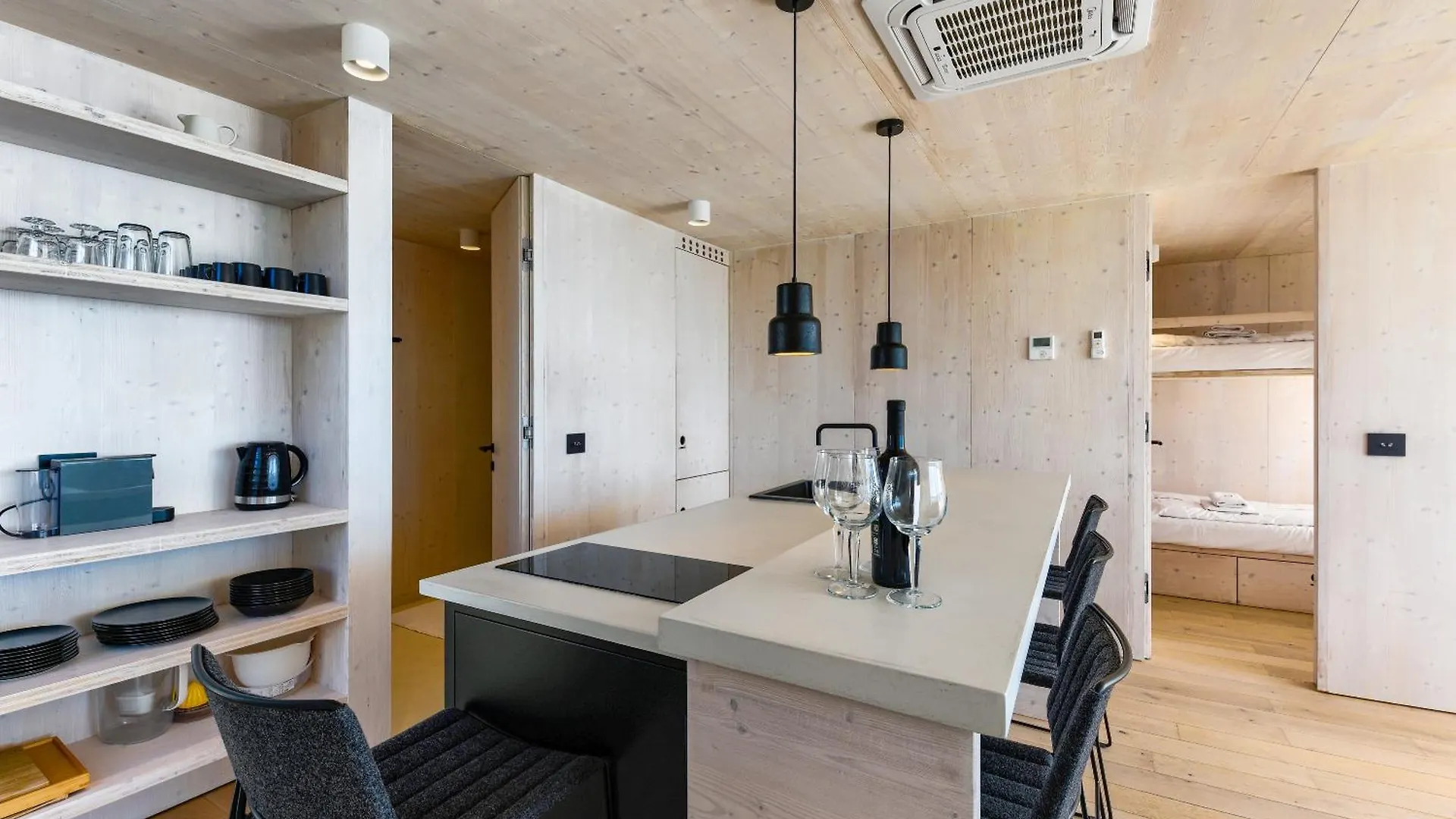 Luxury Beachfront Eco Villa 77 With Sauna Drage Holiday park