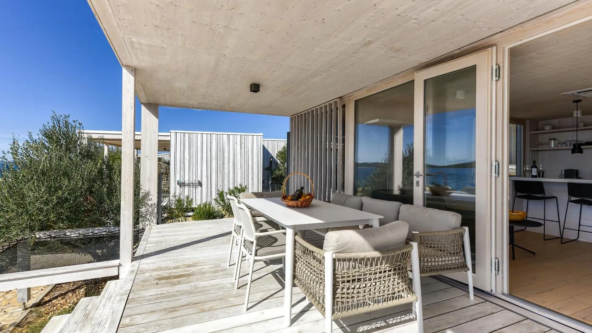 Luxury Beachfront Eco Villa 77 With Sauna Drage 0*,
