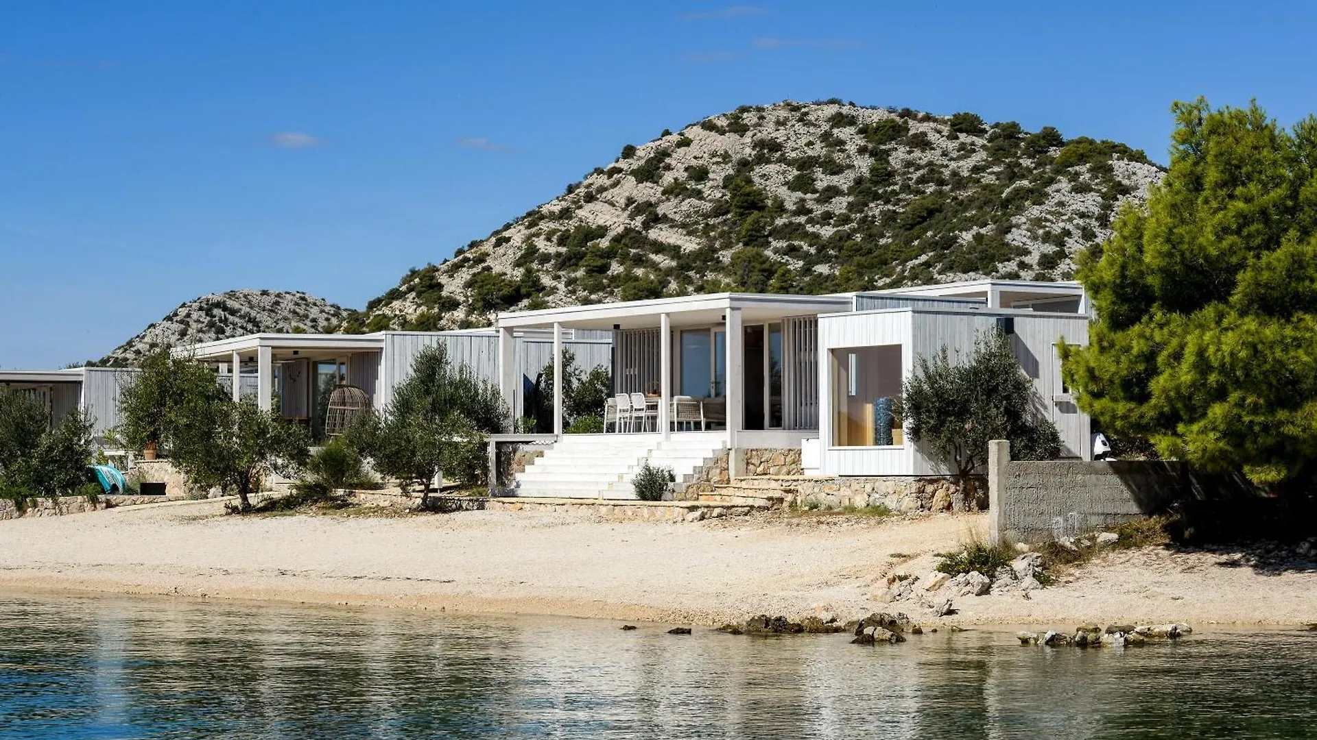 Luxury Beachfront Eco Villa 77 With Sauna Drage Croatia