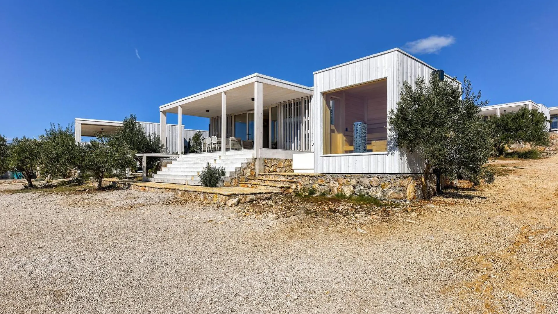 Luxury Beachfront Eco Villa 77 With Sauna Drage 0*,  Croatia