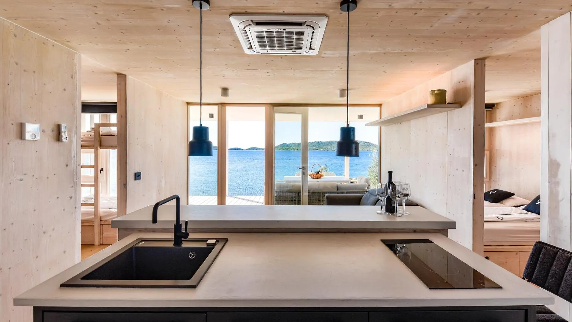 Luxury Beachfront Eco Villa 77 With Sauna Drage